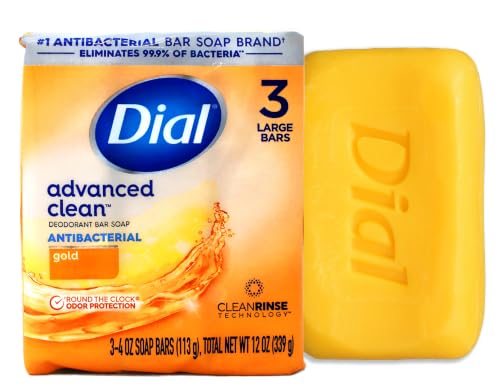 Image 6 of Dial Gold Dial Antibacterial Soap Bars 4 oz. 3 Pack