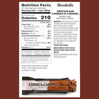 Thumbnail for Image 2 of BAREBELLS Protein Bars Cookies and Caramel - 24 Bars (2 Packs of 12)