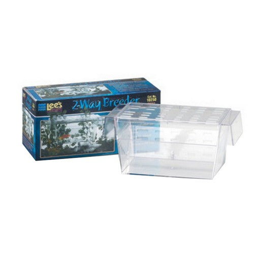 2-Way Breeding Tank 6.75"L x 3"W x 3"H by Lee's