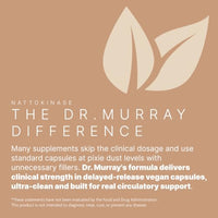 Thumbnail for Image 5 of Dr. Murray's Nattokinase 2,000 FU Delayed-Release Vegan Caps