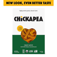 Thumbnail for Image 3 of Chickapea Organic Chickpea Pasta - Penne, Elbows and Spirals Variety Pack - 8 oz (Pack of 3)