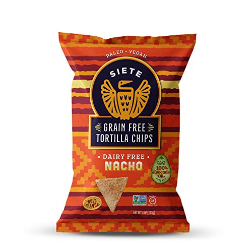 Image 5 of Nacho / 4 Ounce (Pack of 8) for the product Siete Tortilla Chips