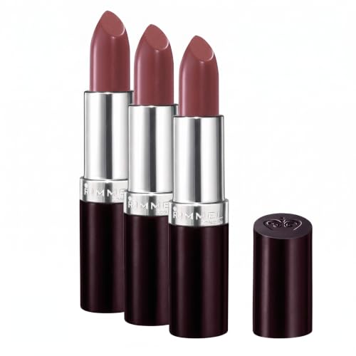 Image 19 of Coffee Shimmer / 0.14 Fl Oz (Pack of 3) for the product Rimmel Lasting Finish Lipstick