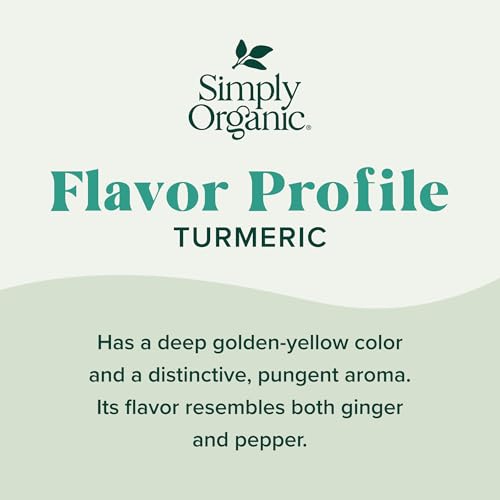 Image 4 of Simply Organic Ground Turmeric Root, 2.38 Ounce, Pack of 3