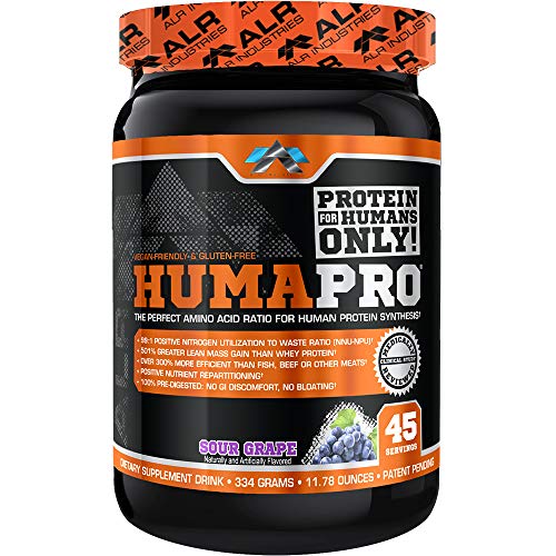 Image 1 of Default Title for the product ALR Industries Humapro Vegan EAA Formula Sour Grape 45 Servings