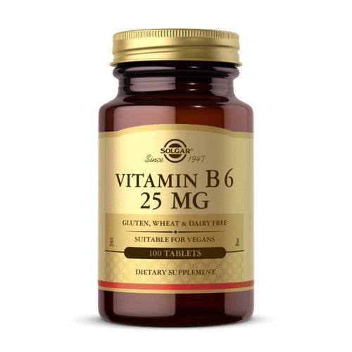 Solgar Vitamin B6 25 mg 100 Tabs