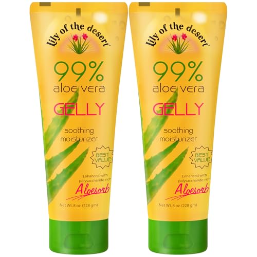 Image 1 of Default Title for the product Lily Of The Desert Gelly Aloe Vera Moisturizer 2-Pack, 8 Oz Each