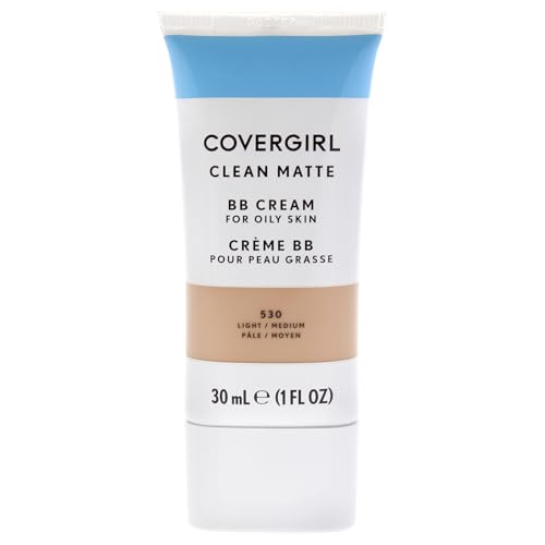 Image 1 of Light/Medium - 530 / 1 Fl Oz (Pack of 1) for the product COVERGIRL Clean Matte BB Cream