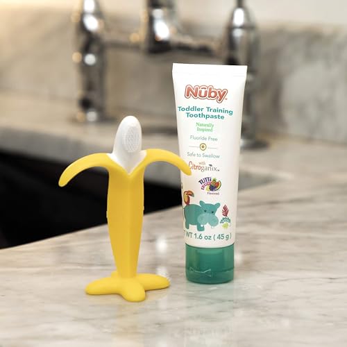 Image 4 of Dr. Talbot's Training Toothpaste and Nuby NanaNubs Banana Toothbrush