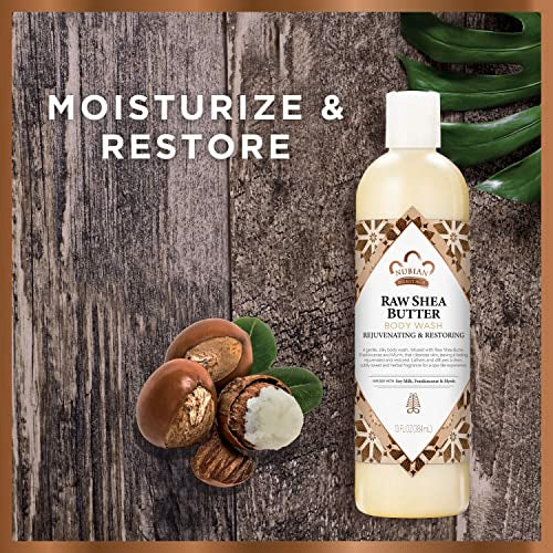 Image 4 of Nubian Heritage Body Wash Raw Shea Butter Paraben Free Body Wash 13 oz