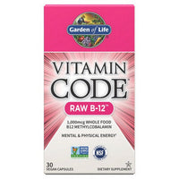 Thumbnail for Garden of Life Vitamin Code Raw B12 30 Caps