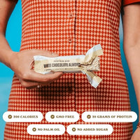 Thumbnail for Image 3 of BAREBELLS Protein Bars White Chocolate Almond, 55g, 12-Pack