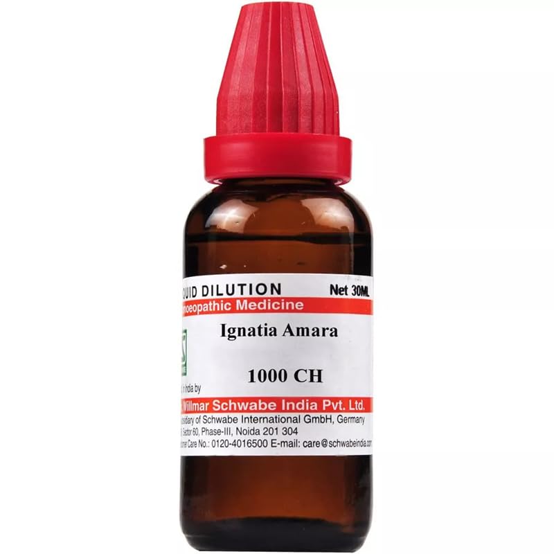 Image 1 of Default Title for the product Willmar Schwabe India Homeopathic Ignatia Amara 1M (1000 CH) (30ml) - by Pharmazenix