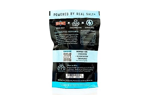 Image 2 of REDMOND Re-Lyte Sugar Free Electrolyte Powder Packets (Unflavored) 30ct