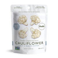 Thumbnail for Image 1 of Default Title for the product Poshi Marinated Cauliflower Snack Packs, Salt & Black Pepper, 10 x 1.58 oz