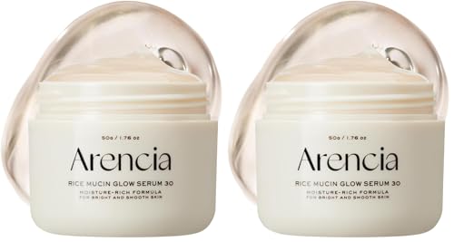 Image 2 of 1.76 Fl Oz (Pack of 2) for the product ARENCIA Arencia Rice Mucin Overnight Glow Face Mask Serum 30, 1.76 oz