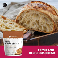Thumbnail for Image 4 of Kate Naturals Vital Wheat Gluten for Bread Making, Baking & Seitan, 12oz