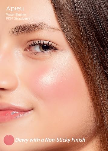Image 4 of A'PIEU Juicy-Pang Water Blusher for Hydrated Dewy Color, PK01