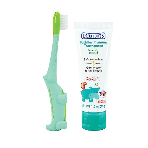 Image 5 of Dr. Talbot's Toddler Training Toothbrush + Toothpaste - 1.6 oz