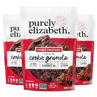 Thumbnail for Image 1 of Default Title for the product Purely Elizabeth Cookie Granola Double Chocolate 11oz Bag (3 Pack)