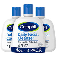 Thumbnail for Image 3 of 4oz (Pack of 3) for the product Cetaphil Daily Facial Cleanser