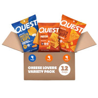 Thumbnail for Image 8 of Cheddar & Sour Cream, Cheddar Blast, Nacho / 1.1 Ounce (Pack of 12) for the product Quest Nutrition Protein Chips Variety Pack