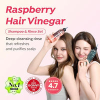 Thumbnail for Image 2 of A'PIEU Raspberry Vinegar Hair Set for Scalp Clarifying & Shine