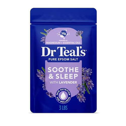 Image 2 of Lavender / 48 Ounce (Pack of 1) for the product Dr Teal's Epsom Salt Magnesium Soak