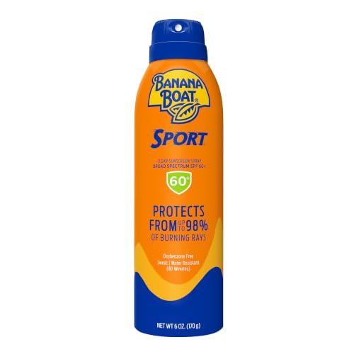 Image 1 of Default Title for the product Banana Boat Sport SPF 60+ Sunscreen Spray, 6 oz