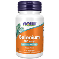 Thumbnail for Now Foods Selenium 100 mcg 100 Tabs
