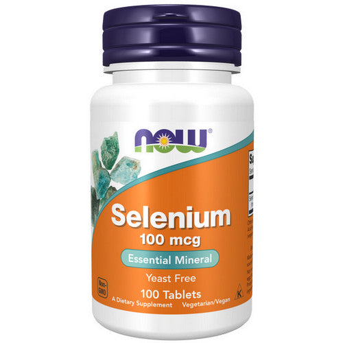 Now Foods Selenium 100 mcg 100 Tabs