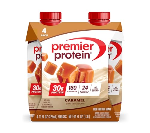 Image 1 of Default Title for the product Premier Protein 30g High Protein Shake, Caramel, 4 Pack