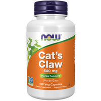 Thumbnail for Now Foods Cats Claw 500 mg 100 Caps