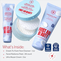 Thumbnail for Image 2 of First Aid Beauty Sensitive Skin Skincare Routine Set, 3-Piece