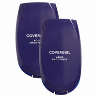 Thumbnail for Image 1 of Default Title for the product COVERGIRL Aquasmooth Compact Foundation, SPF 20 0.4 Ounce Pack of 2