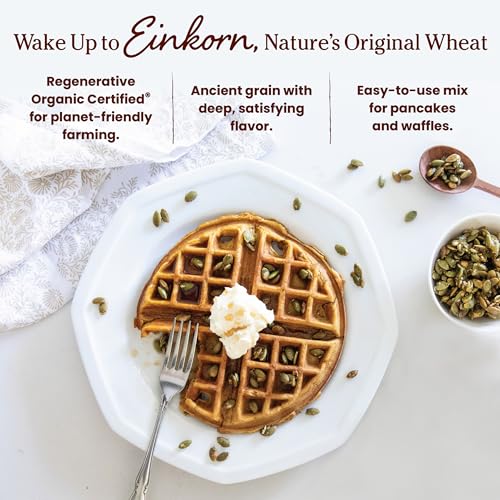 Image 5 of Jovial Organic Einkorn Pancake & Waffle Mix, 16 Oz