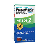 Thumbnail for Bausch + Lomb PreserVision Areds 2 Formula Soft Gels 60 Softgels
