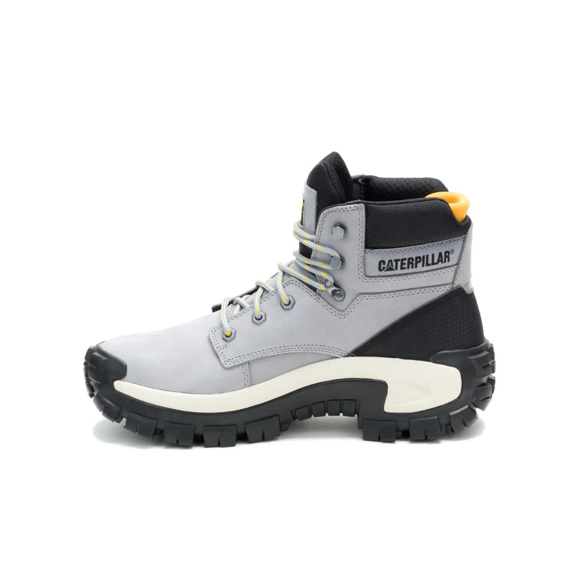 CAT Men's Invader Hi Work Boot, Grey, Size-10
