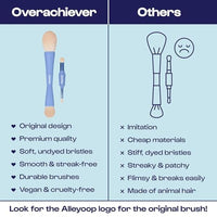 Thumbnail for Image 6 of ALLEYOOP Overachiever 4-in-1 Retractable Travel Makeup Brush Set