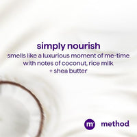 Thumbnail for Image 6 of Method Moisturizing Conditioner, Simply Nourish, 13.5 Fl Oz (Pack of 12)