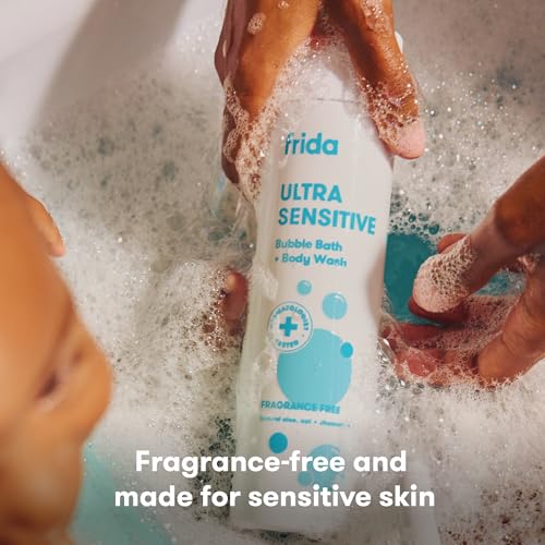 Image 4 of Frida Baby Unscented Fragrance-Free Bubble Bath + Body Wash