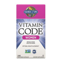 Thumbnail for Garden of Life Vitamin Code Women's Formula 240 Caps