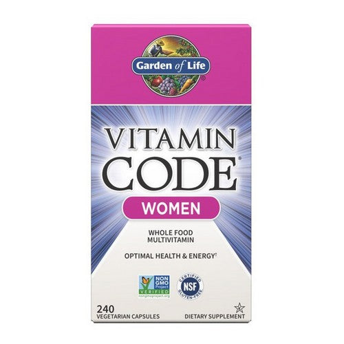 Garden of Life Vitamin Code Women's Formula 240 Caps