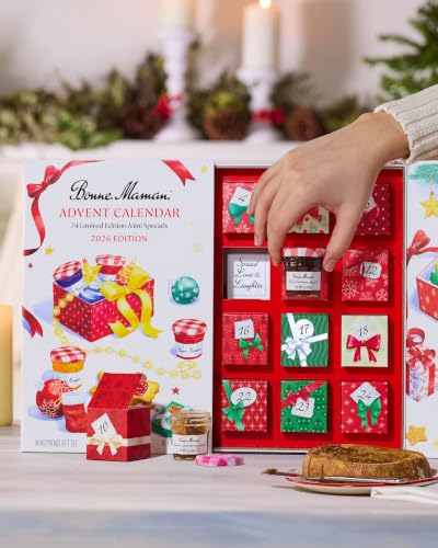 Image 3 of Bonne Maman Advent Calendar 2026, 24 Mini Jam Jars
