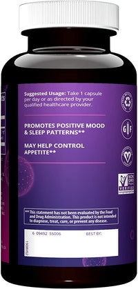Thumbnail for MRM Nutrition - 5-HTP 100 MG Capsules - For Women & Men - Griffonia Bean Extract Supplement, Serotonin Precursor, Restful Sleep, Supports Healthy Appetite Management & Adult Wellness - 60 Servings