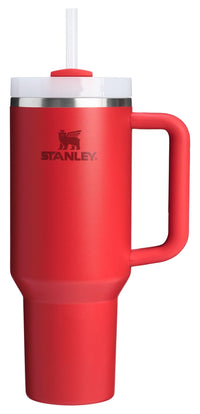 Thumbnail for Stanley Quencher H2.0 Tumbler with Handle and Straw 40 oz | Flowstate 3-Position Lid | Cup Holder Compatible for Travel | Insulated Stainless Steel Cup | BPA-Free | Chili Red
