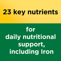 Thumbnail for Nature Made Multivitamin Tablets with Iron, Multivitamin for Women and Men for Daily Nutritional Support, 130 Tablets, 130 Day Supply (Packaging May Vary)
