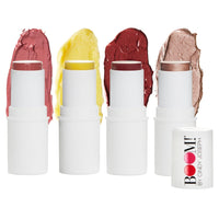 Thumbnail for Boomstick 4 Pack Boom Makeup Sticks Blush Sticks in Rose Nude + Color + Glimmer Highlighter Stick + Moisturizer Stick, Multi Use Vegan Makeup Sticks - BOOM! by Cindy Joseph