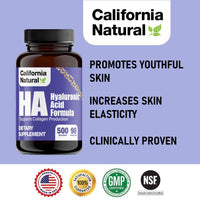 Thumbnail for California Natural Hyaluronic Acid Formula Capsules, 90 Count