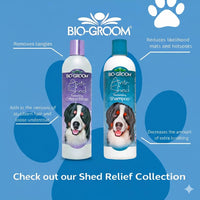 Thumbnail for Bio-Groom Anti-Shed Deshedding Dog Shampoo - Odor Eliminating, Anti-Shedding, Dog Bathing Supplies, Puppy Wash, Cat & Dog Grooming Supplies, Cruelty-Free, Made in USA, Dog Products - 12 fl oz 1-Pack